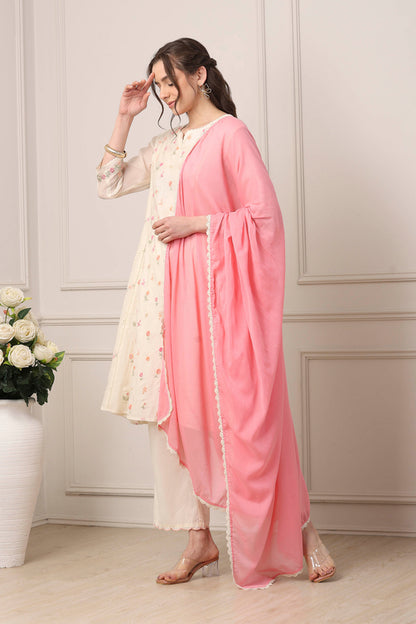 Biba Ladies Palazzo Suit - Roop Darshan