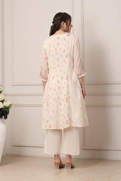 Biba Ladies Palazzo Suit - Roop Darshan