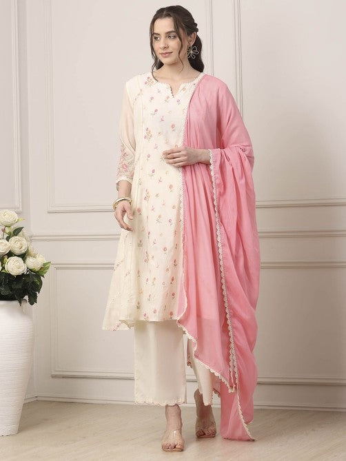 Biba Ladies Palazzo Suit - Roop Darshan