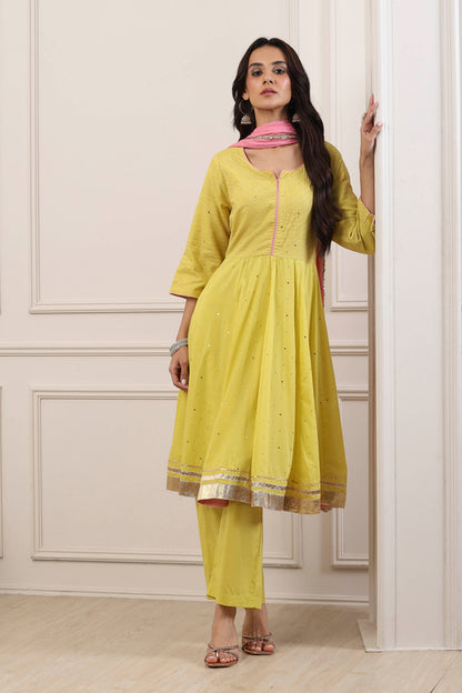 Biba Flair Kamiz &amp; Pant - Roop Darshan