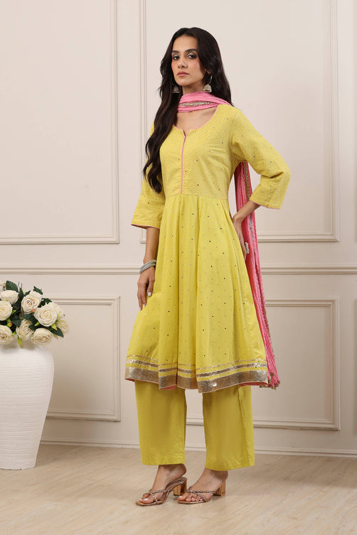 Biba Flair Kamiz &amp; Pant - Roop Darshan