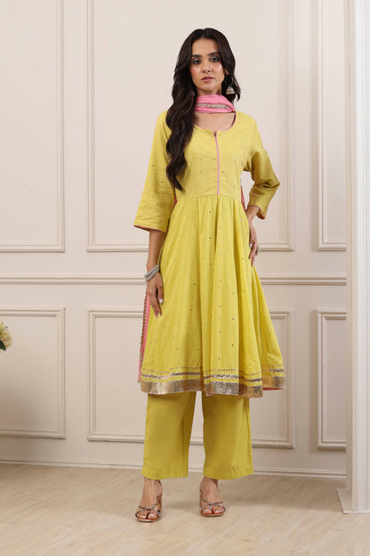 Biba Flair Kamiz &amp; Pant - Roop Darshan