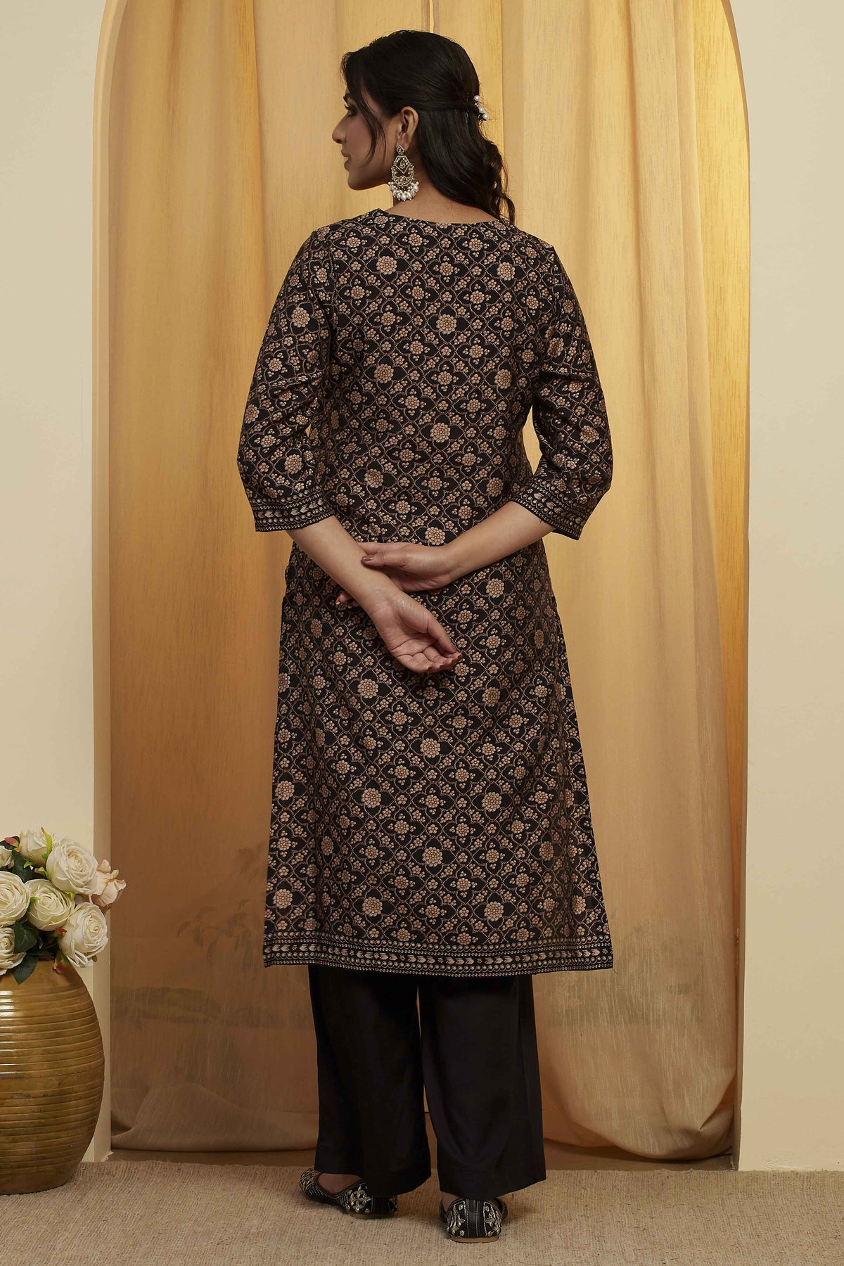 Biba Viscose Palazzo Suit - Roop Darshan