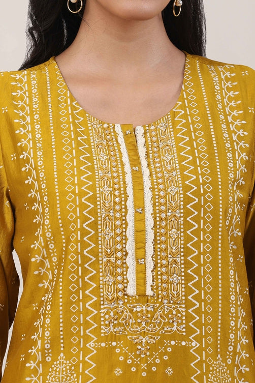 Biba Straight Kamiz &amp; Pant - Roop Darshan