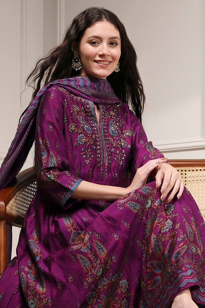 Biba Palazzo Suit - Roop Darshan