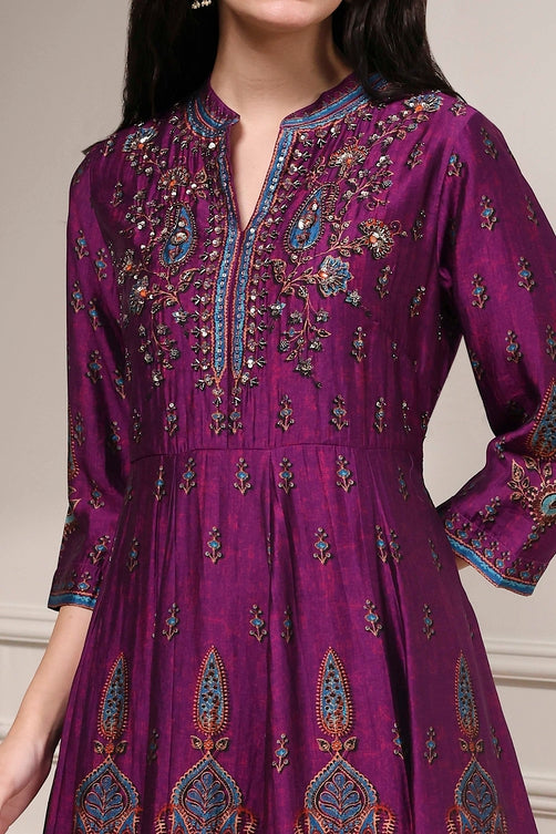 Biba Palazzo Suit - Roop Darshan