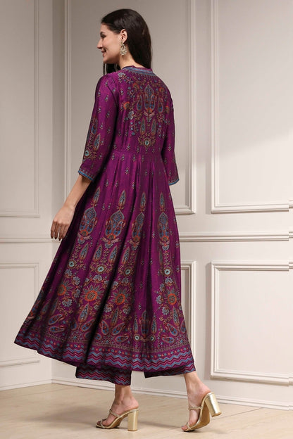 Biba Palazzo Suit - Roop Darshan