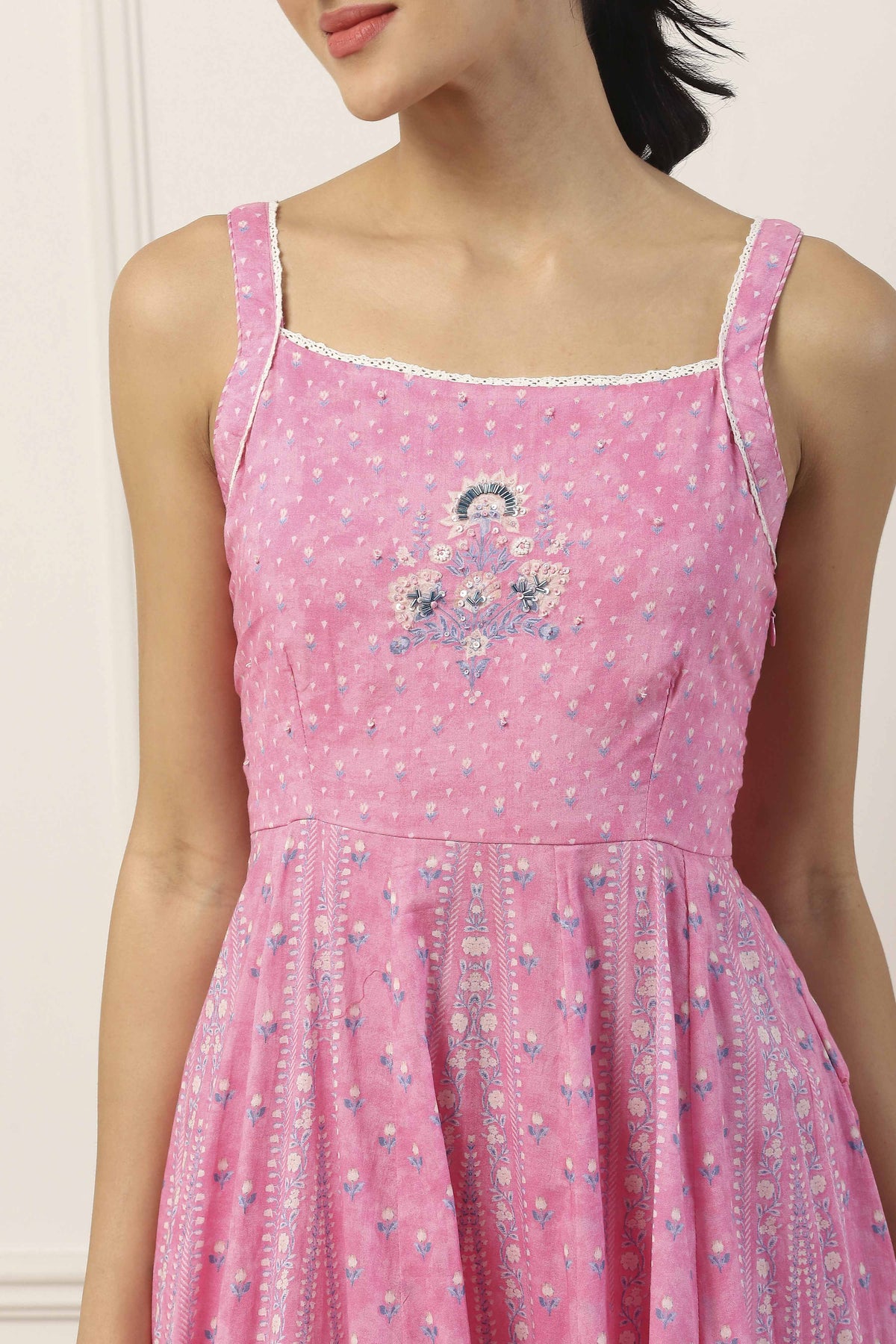 Biba Cotton Palazzo Suit - Roop Darshan