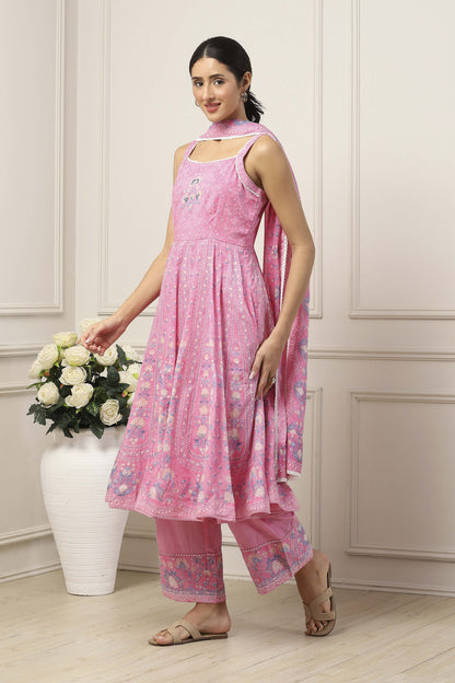 Biba Cotton Palazzo Suit - Roop Darshan