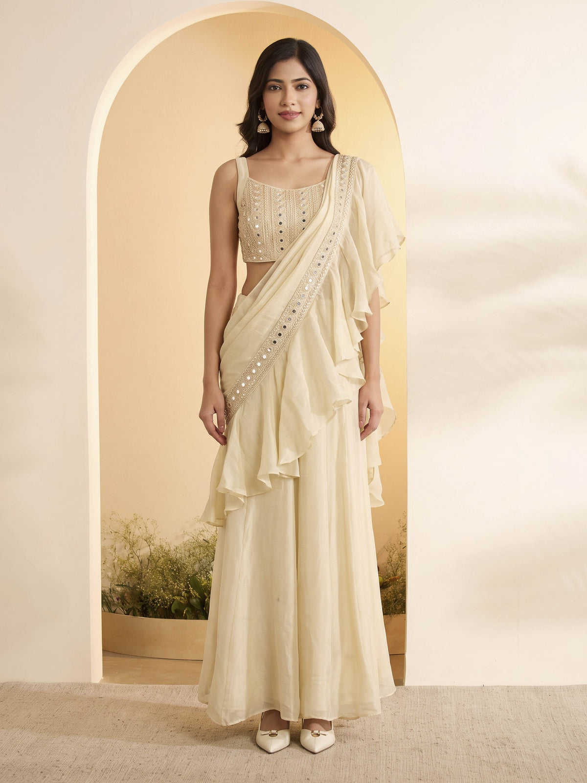 Biba Viscose Lehenga Choli - Roop Darshan