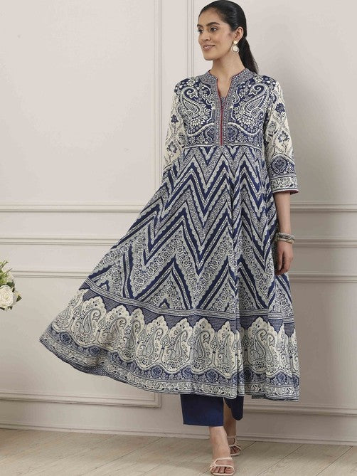 Biba Flair Kurti &amp; Pant - Roop Darshan