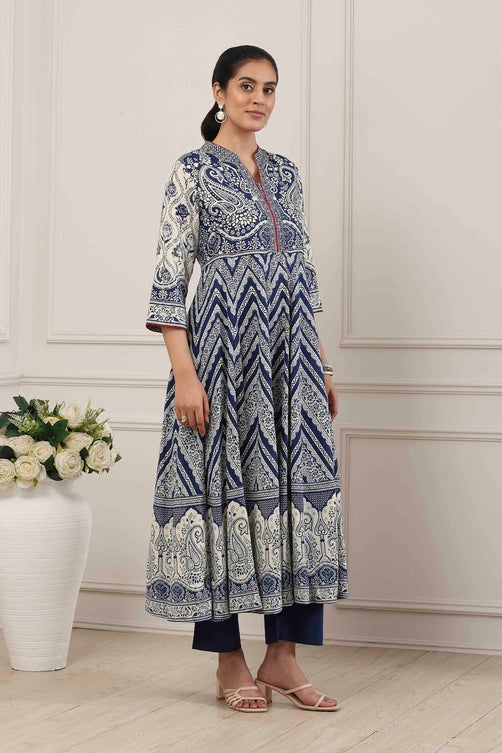 Biba Flair Kurti &amp; Pant - Roop Darshan
