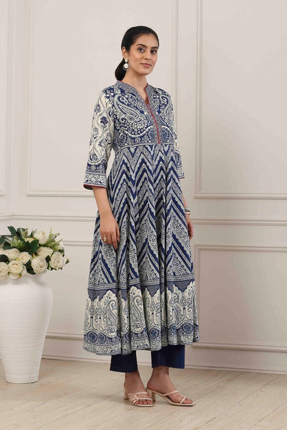 Biba Flair Kurti &amp; Pant - Roop Darshan