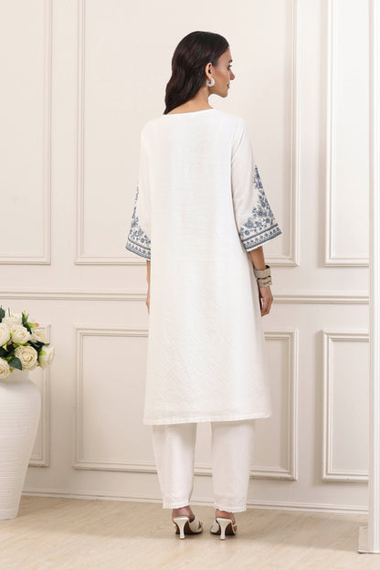 Biba Straight Kamiz &amp; Pant - Roop Darshan
