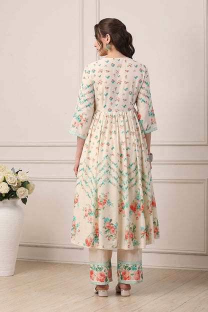 Biba Ladies Palazzo Suit - Roop Darshan