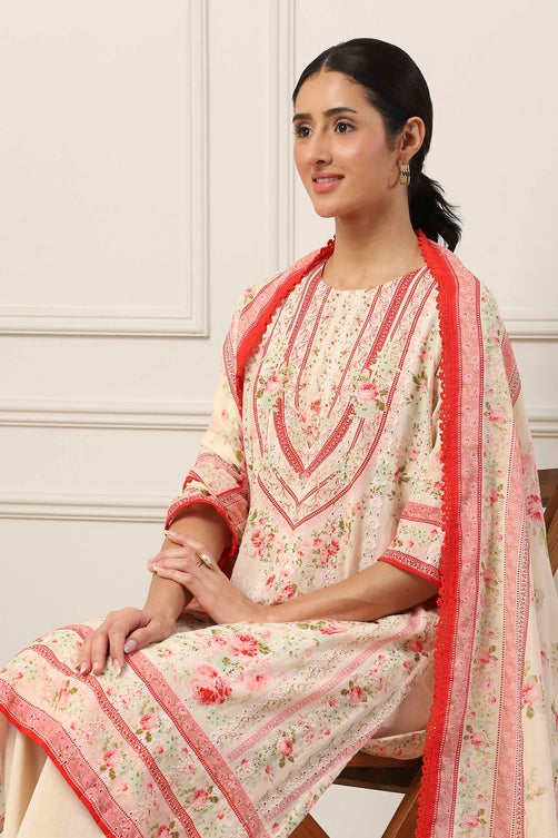 Biba Straight Kamiz &amp; Pant - Roop Darshan