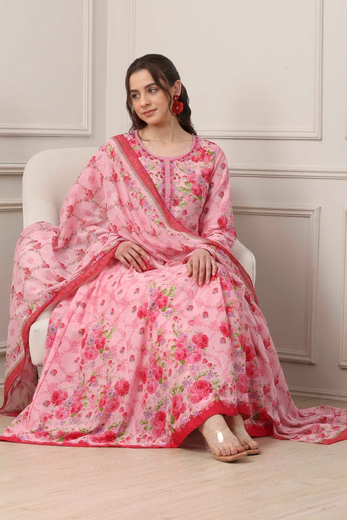Biba Palazzo Suit - Roop Darshan