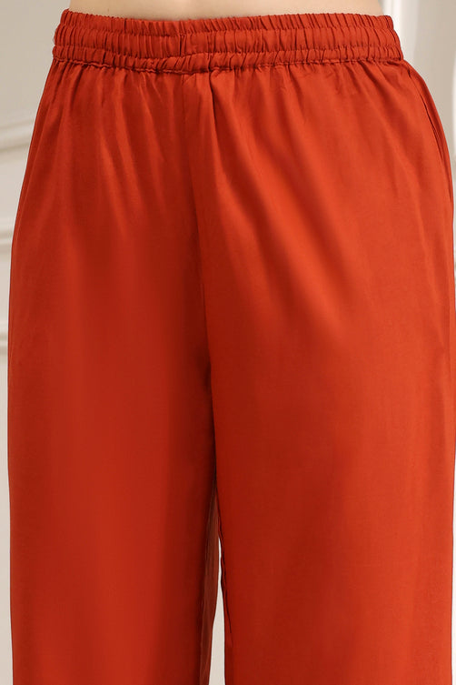 Ladies Rayon Palazzo Suit 36X46 - Roop Darshan