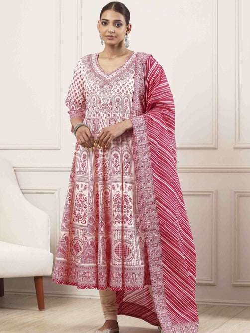 Biba Flair Suit - Roop Darshan