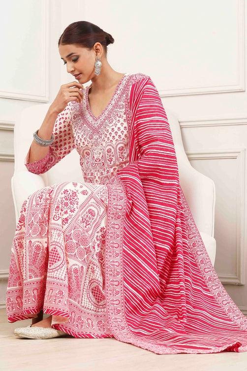 Biba Flair Suit - Roop Darshan