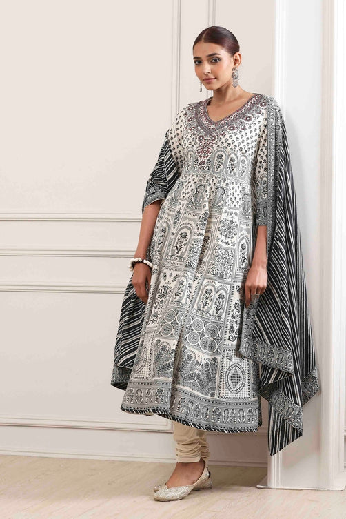 Biba Flair Suit - Roop Darshan