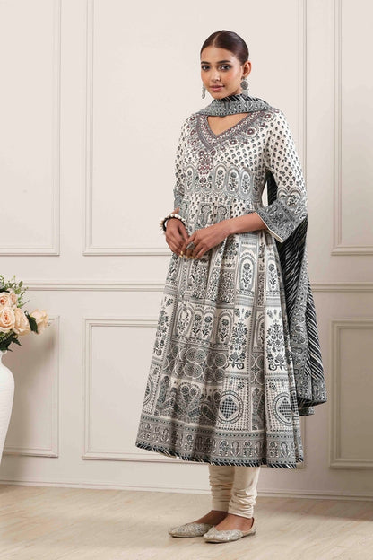 Biba Flair Suit - Roop Darshan