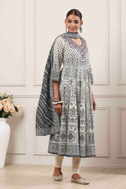 Biba Flair Suit - Roop Darshan
