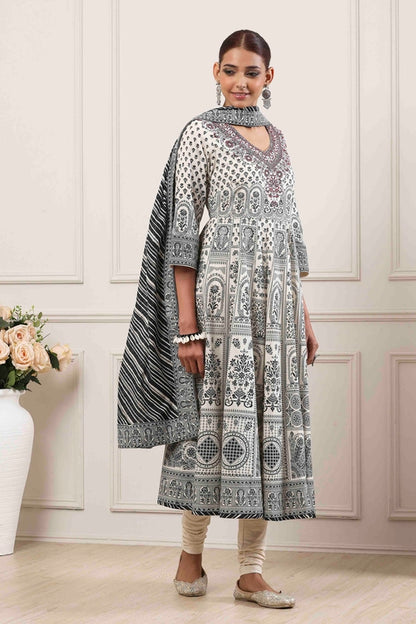 Biba Flair Suit - Roop Darshan
