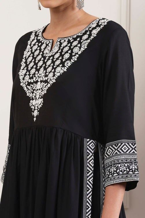 Biba Palazzo Suit - Roop Darshan