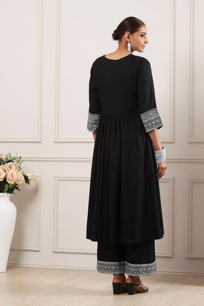 Biba Palazzo Suit - Roop Darshan