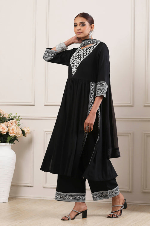 Biba Palazzo Suit - Roop Darshan