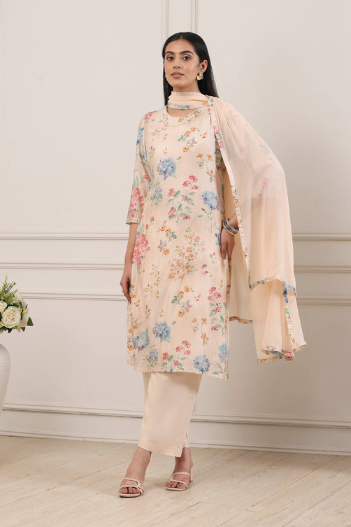 Biba Straight Suit - Roop Darshan