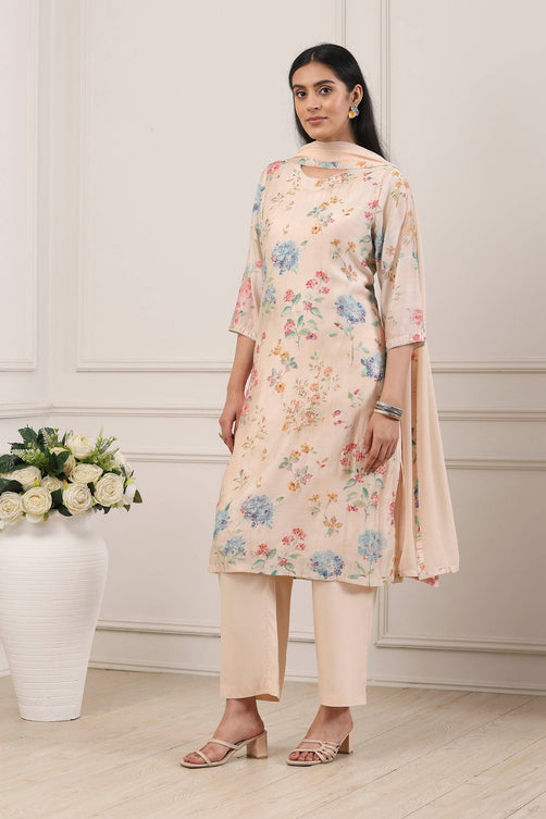 Biba Straight Suit - Roop Darshan