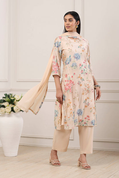 Biba Straight Suit - Roop Darshan
