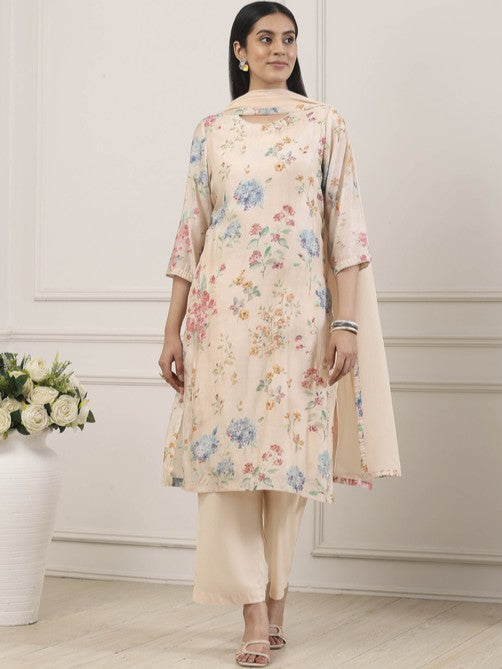 Biba Straight Suit - Roop Darshan