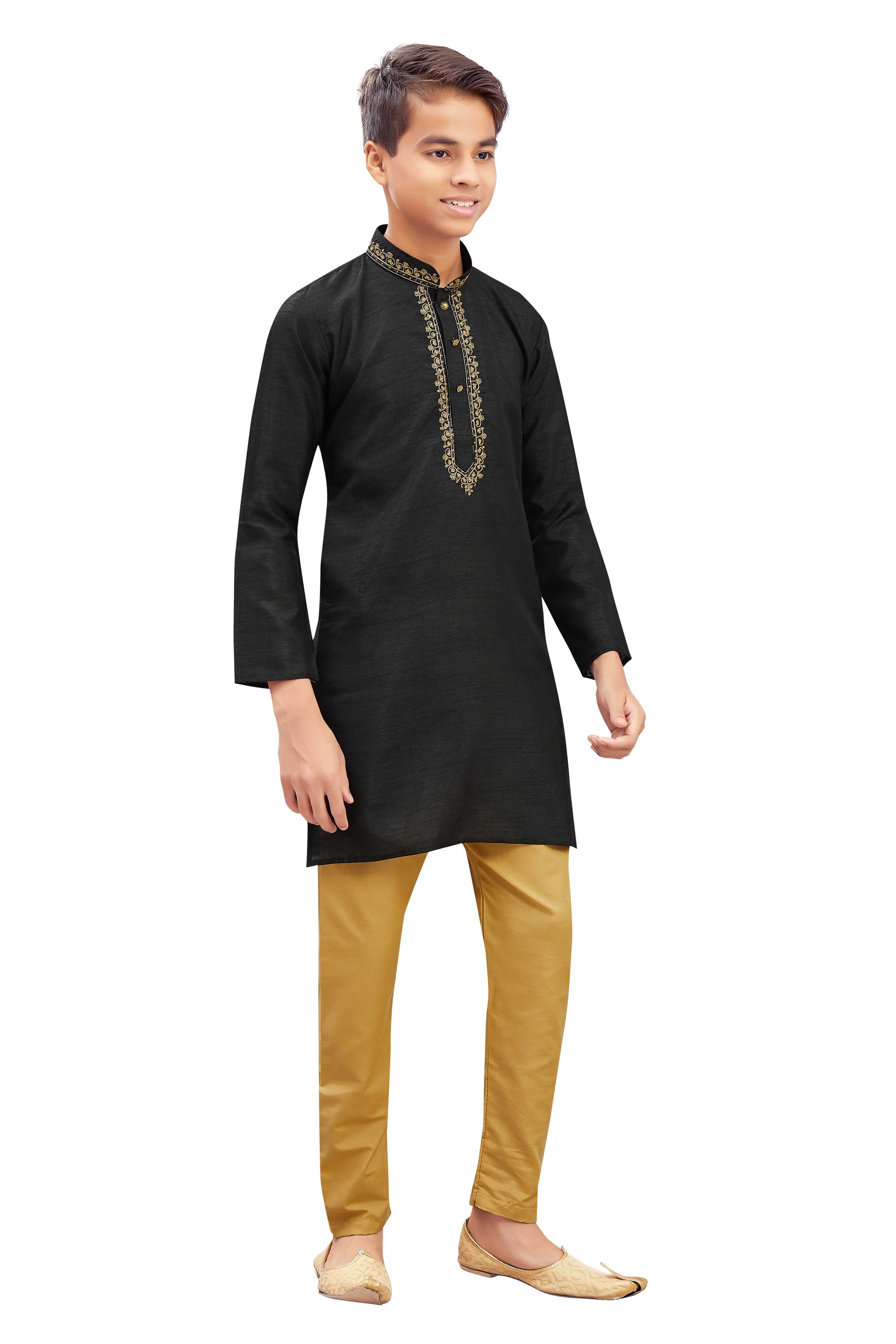 Boys Embroidered Kurta - Roop Darshan