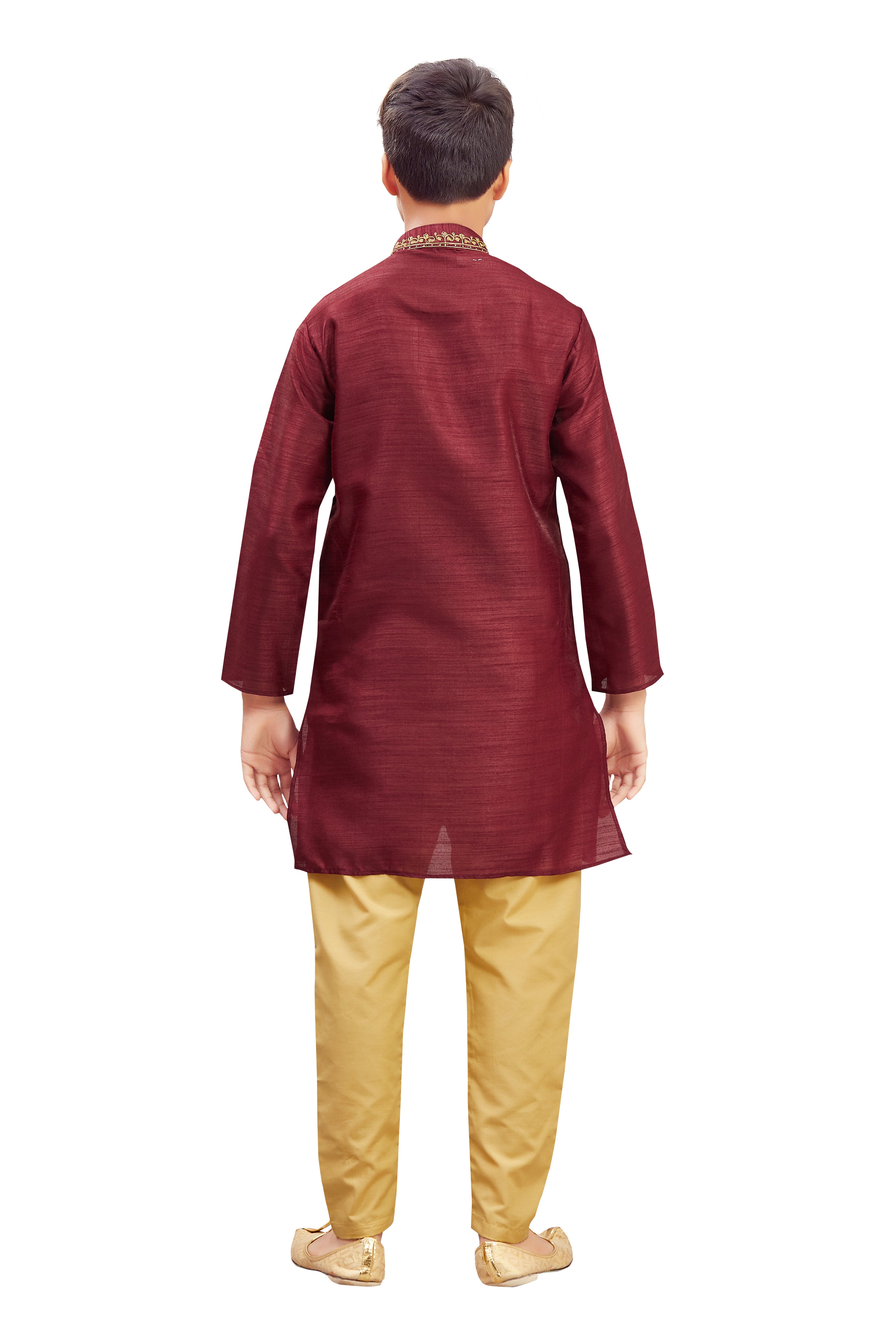 Boys Embroidered Kurta - Roop Darshan