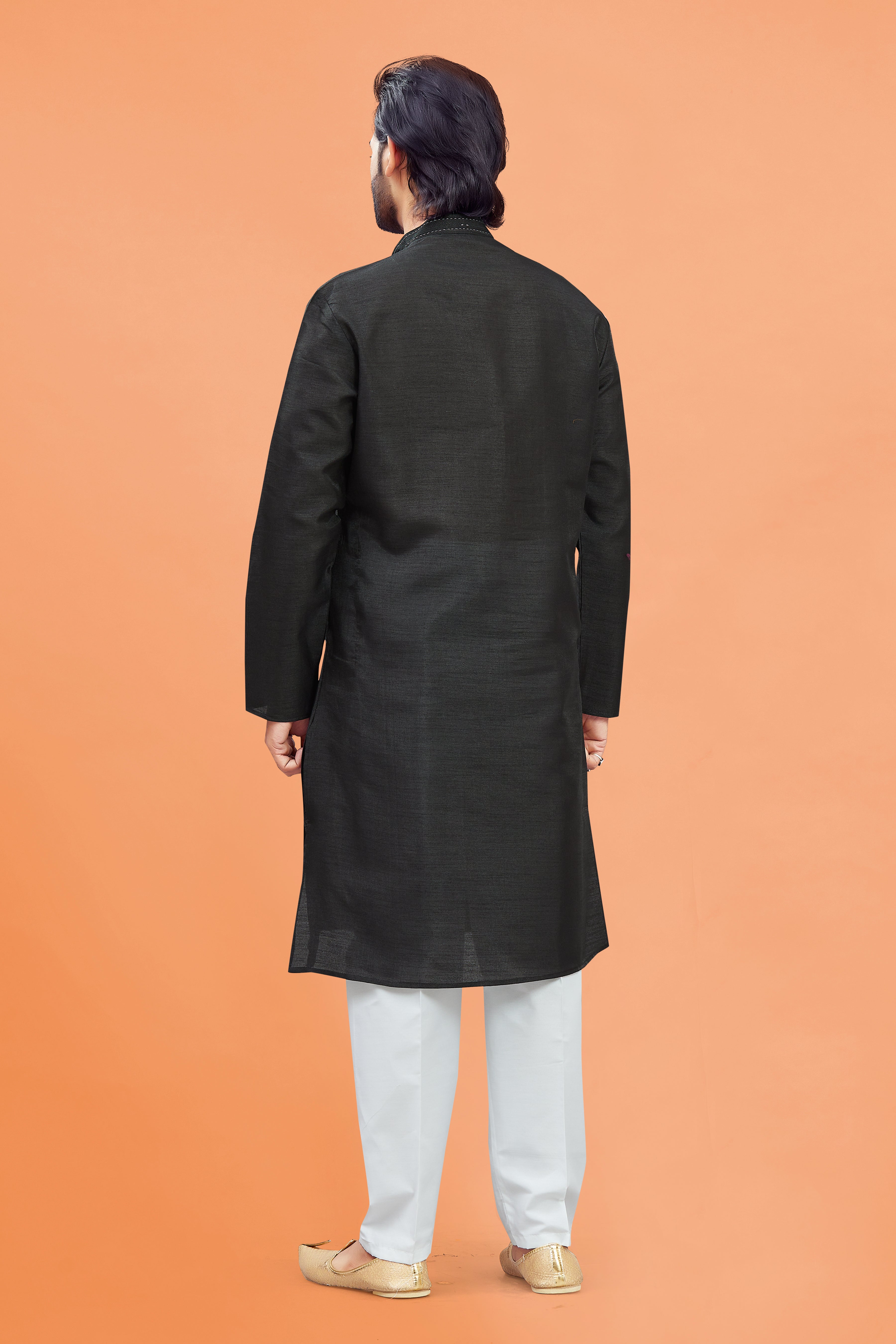 Mens Silk Kurta Set - Roop Darshan
