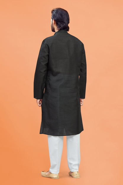 Mens Silk Kurta Set - Roop Darshan