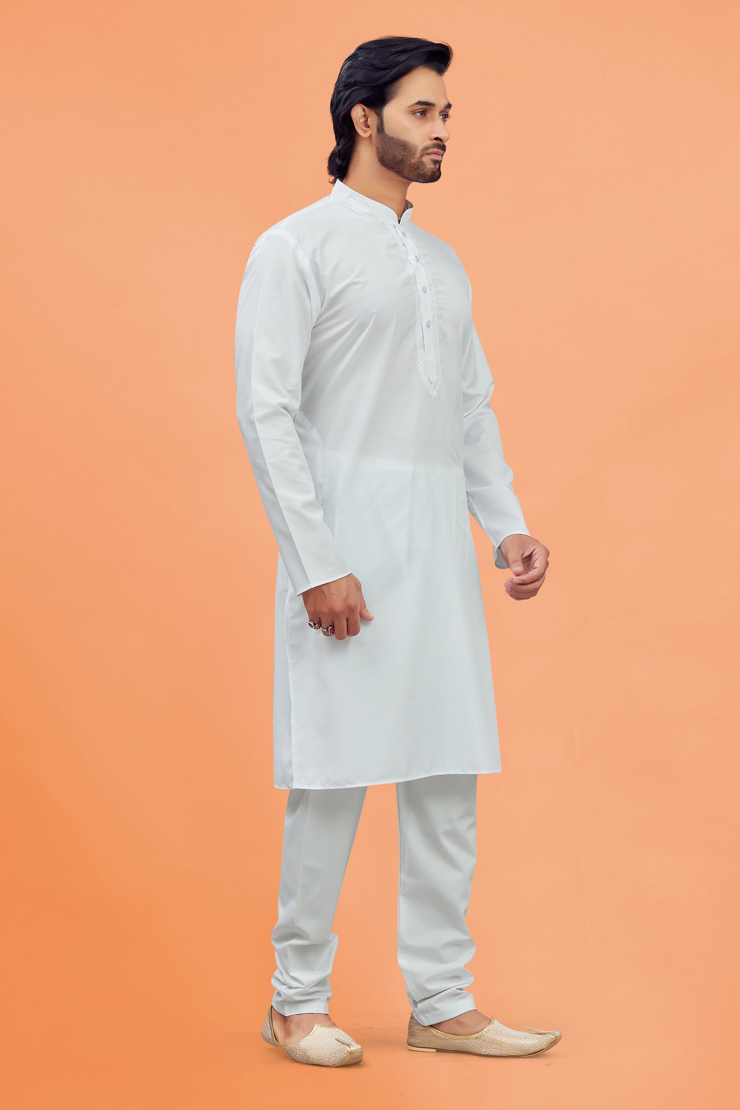 Mens Plain Kurta Set