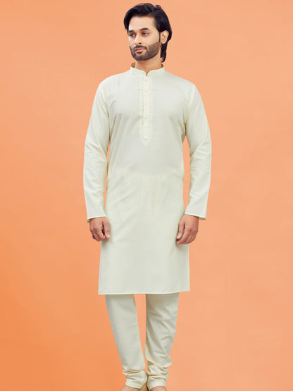 Mens Plain Kurta Set