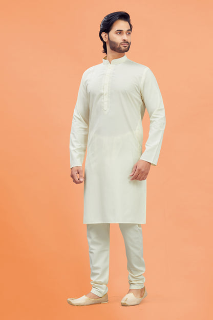 Mens Plain Kurta Set