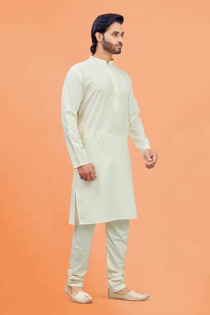 Mens Plain Kurta Set