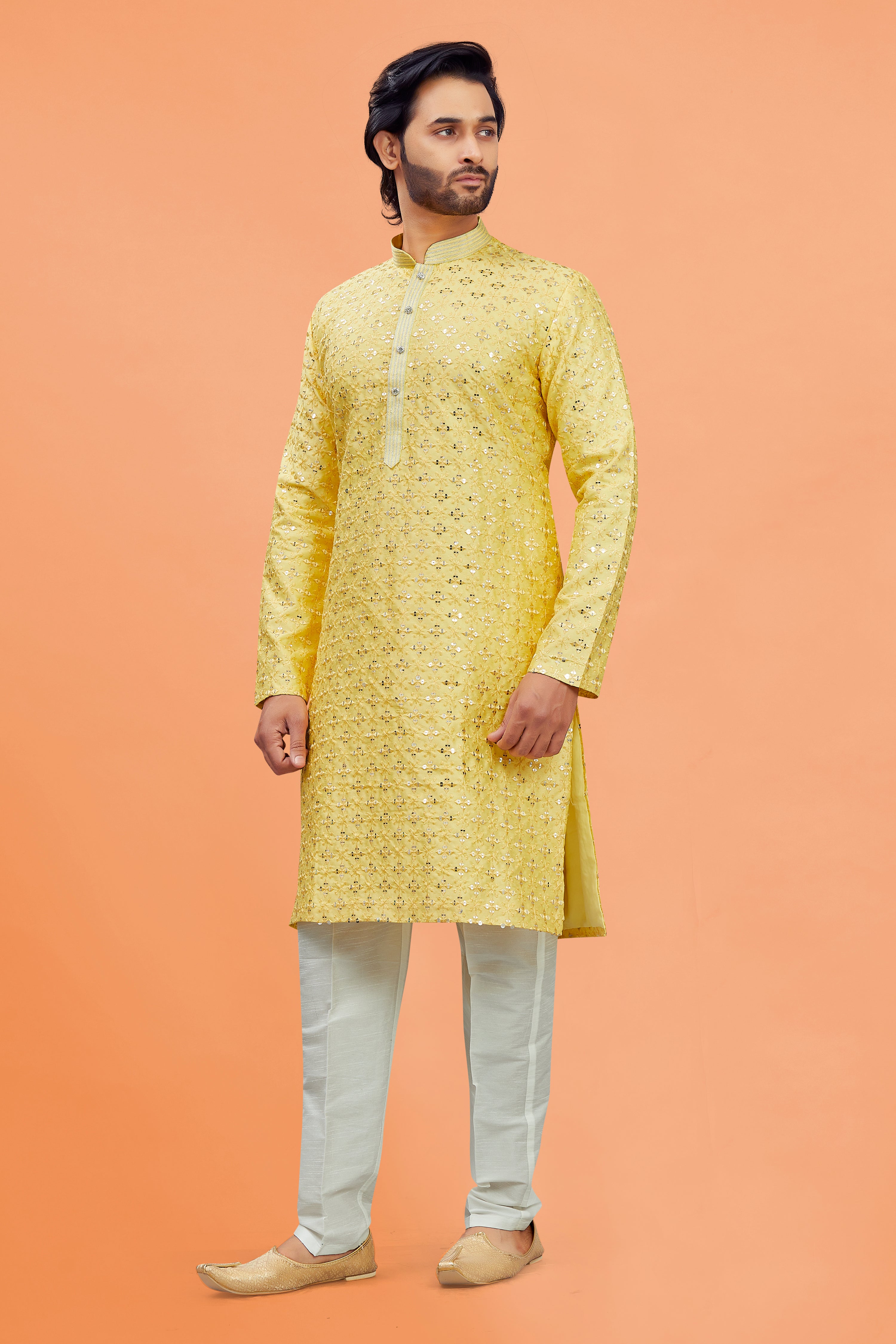 Mens Kurta Set - Roop Darshan