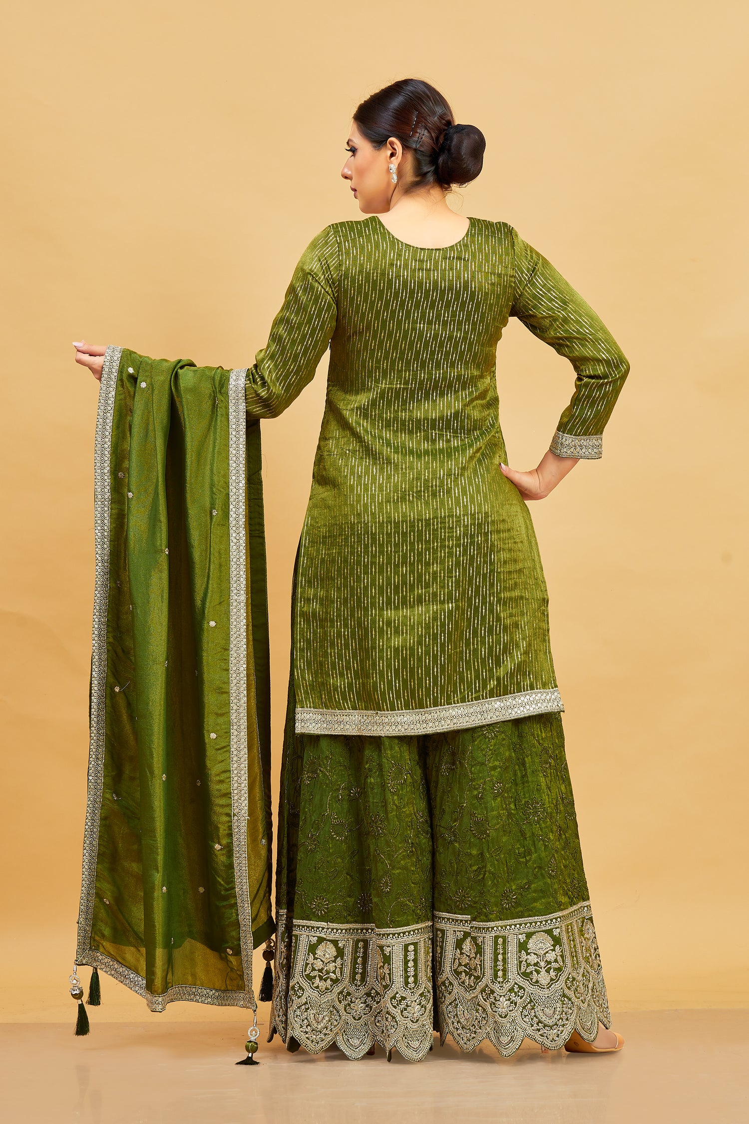 Devika Palazzo Suit - Roop Darshan