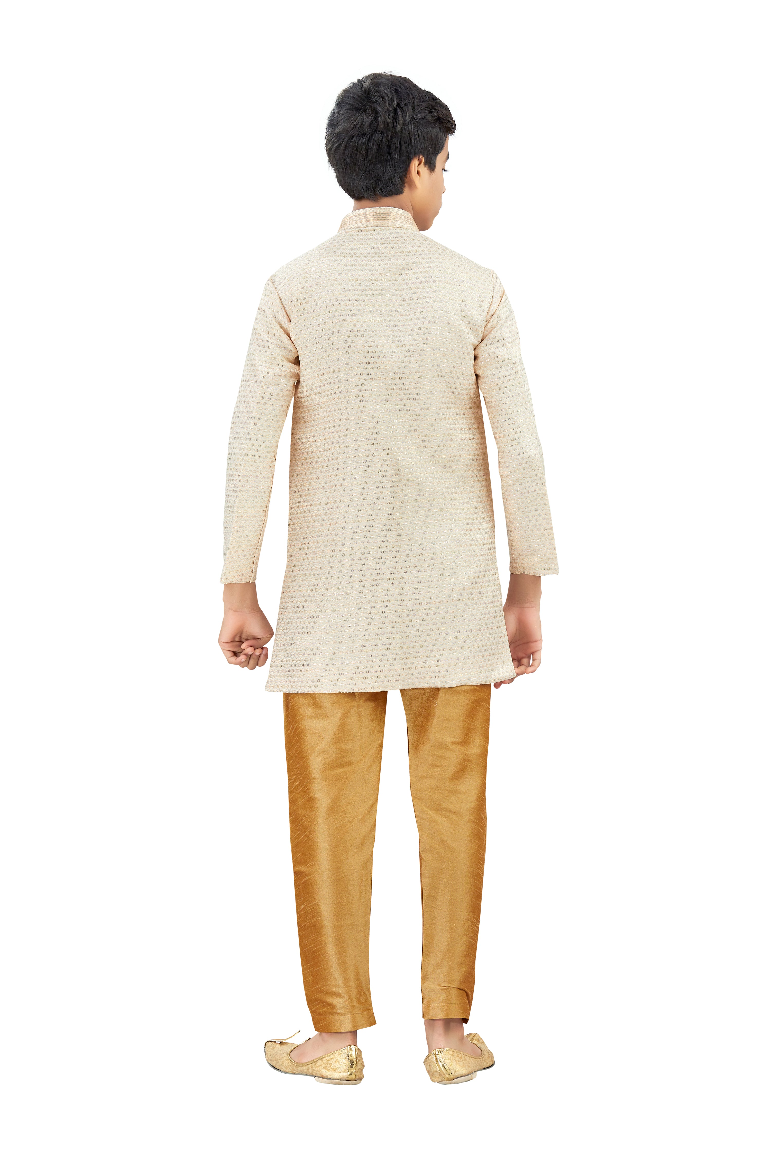 Boys Silk Kurta Set - Roop Darshan