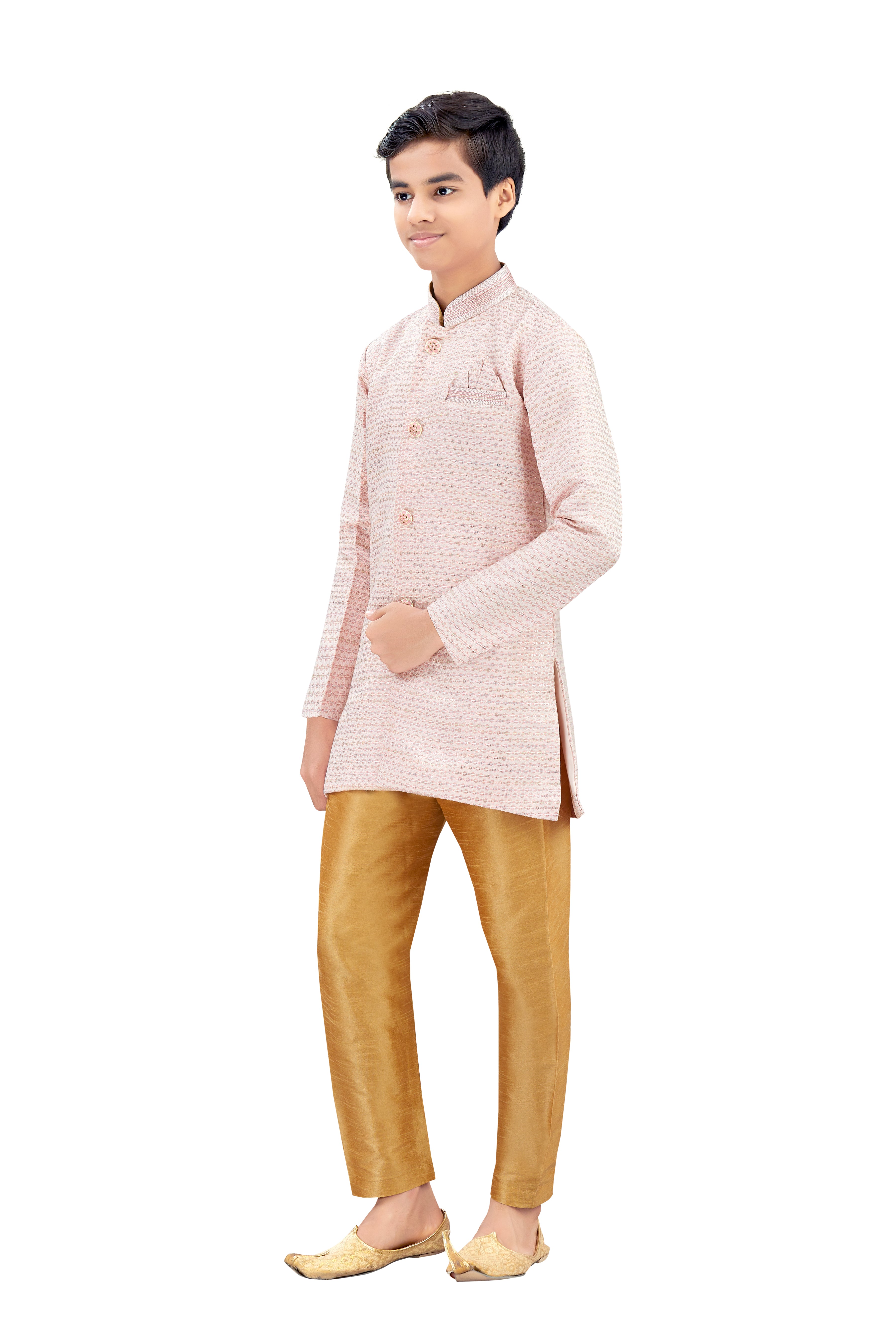 Boys Silk Kurta Set