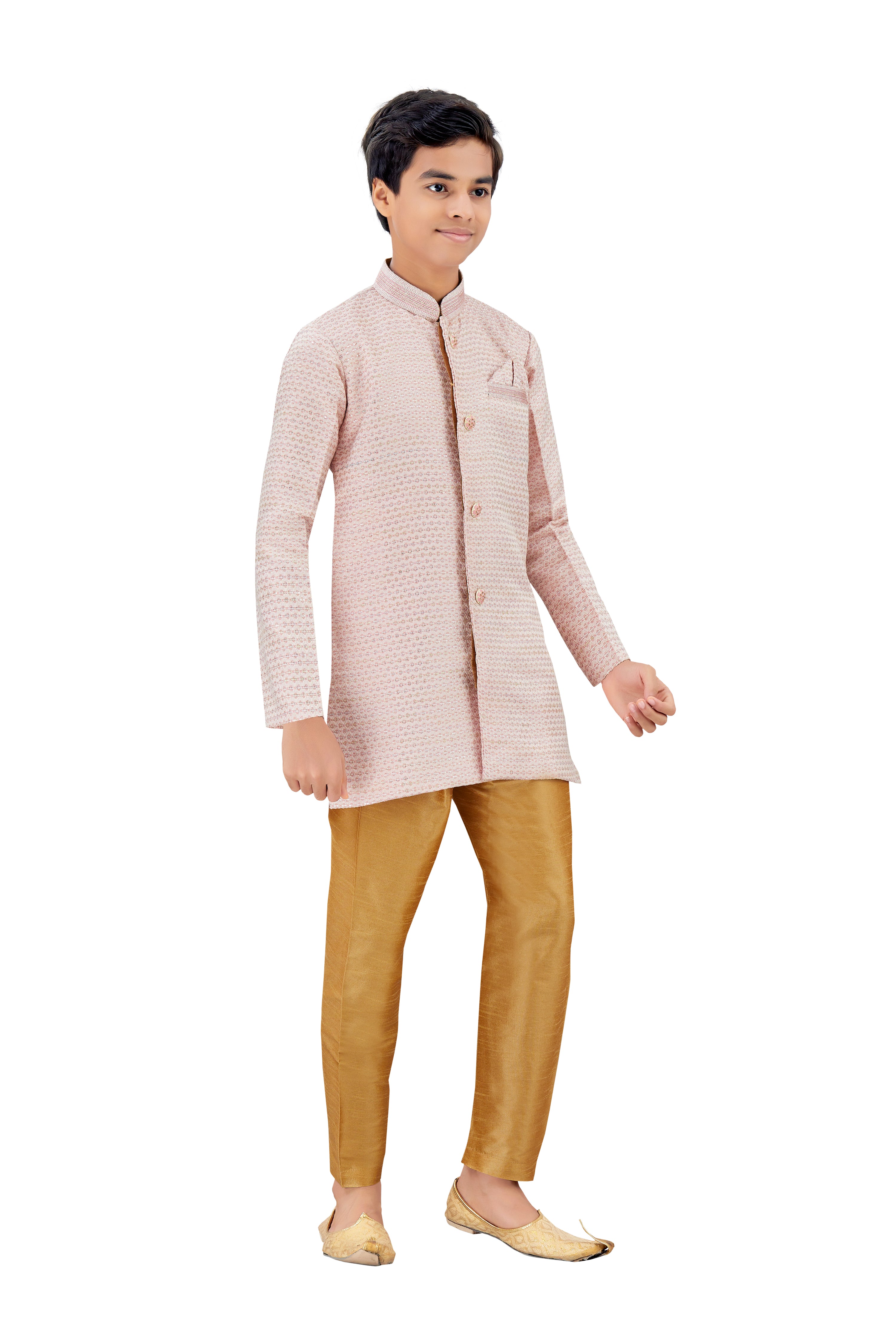 Boys Silk Kurta Set - Roop Darshan