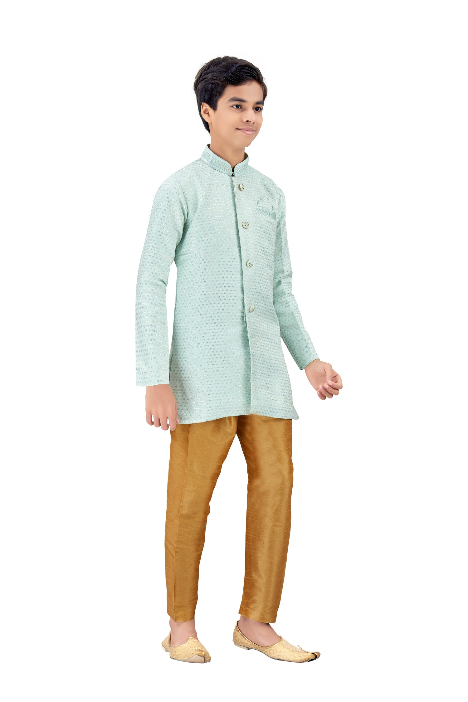 Boys Silk Kurta Set