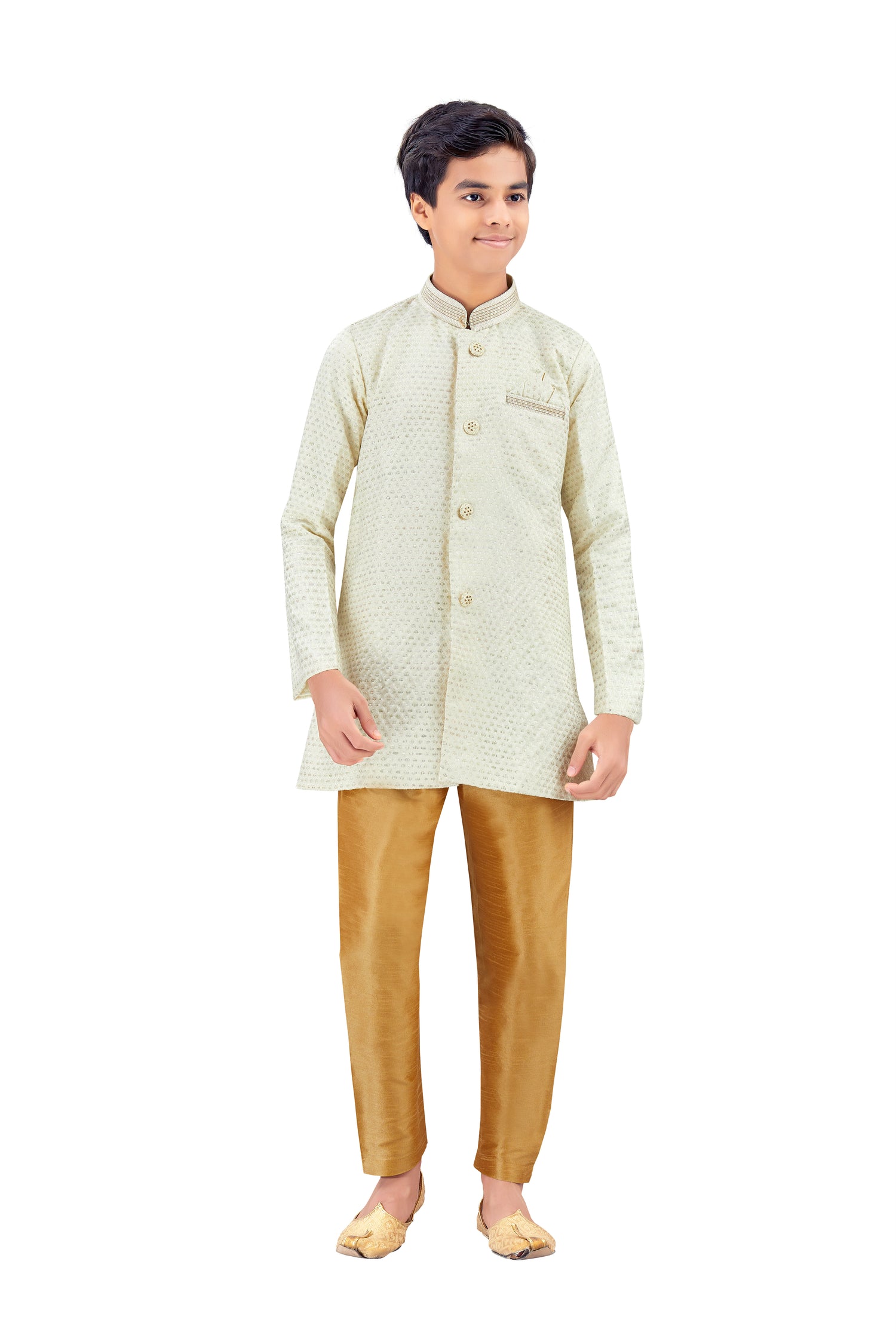 Boys Silk Kurta Set